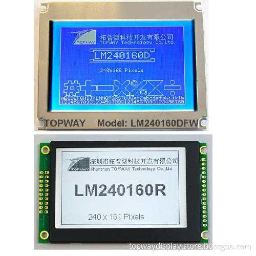 240*160 Graphic Mono LCD LM240160